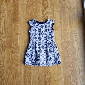 Oshkosh Blue and White Kids Dress